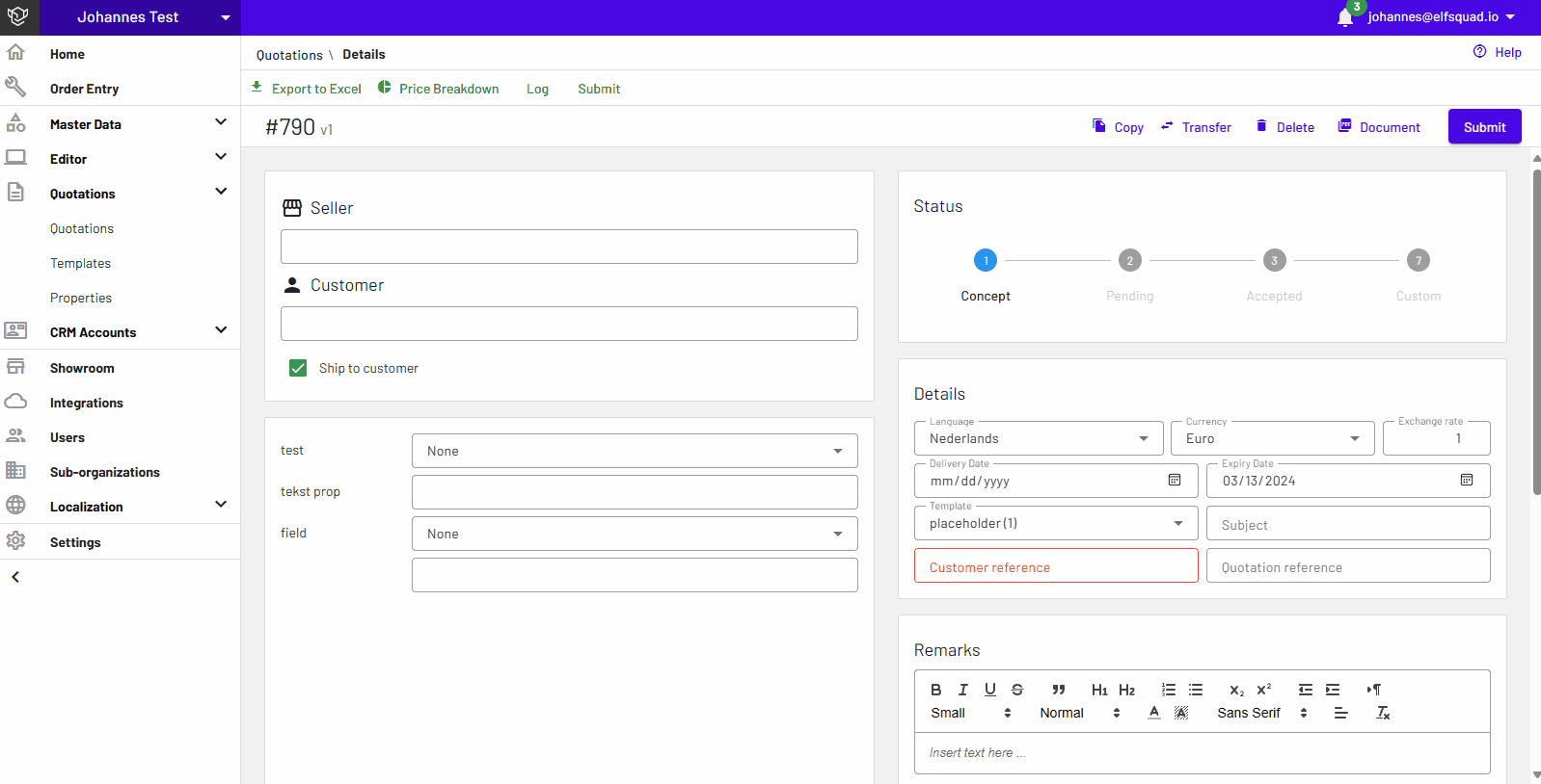 Export to Excel